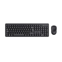 Trust combo teclado y mouse inalambrico silencioso TKM-360 en español - 25356 CAJA MARRÓN