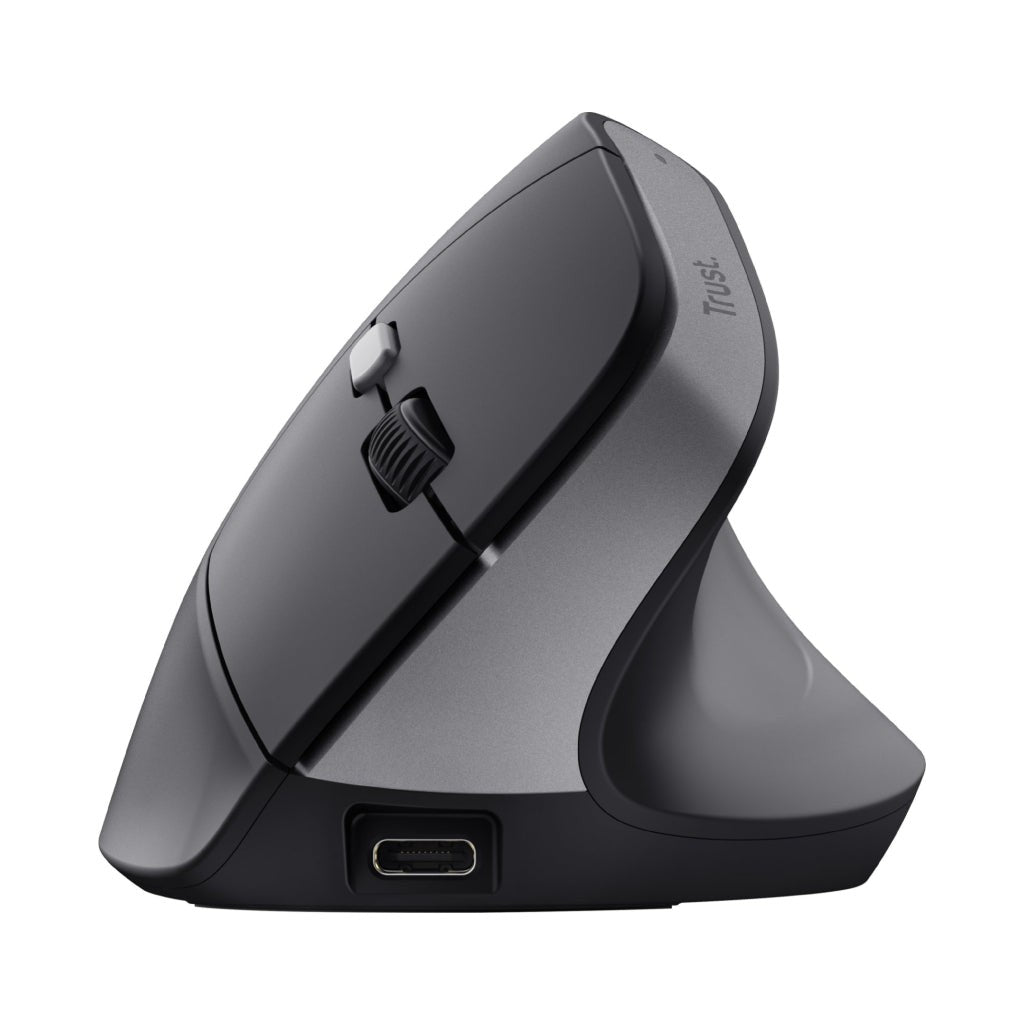 Trust mouse ergonomico inalambrico vertical recargable TM-270 - 25371 CAJA MARRÓN