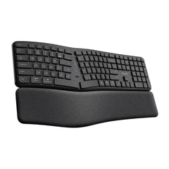 Trust keyra teclado inalambrico multidispositivo ergonomico - 25704