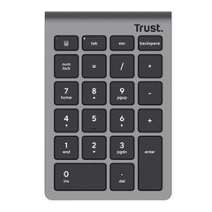 Trust teclado numerico inalambrico plata - 25709