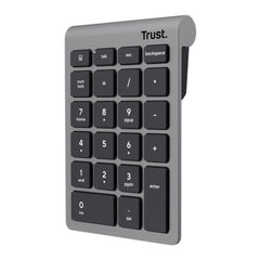 Trust teclado numerico inalambrico plata - 25709
