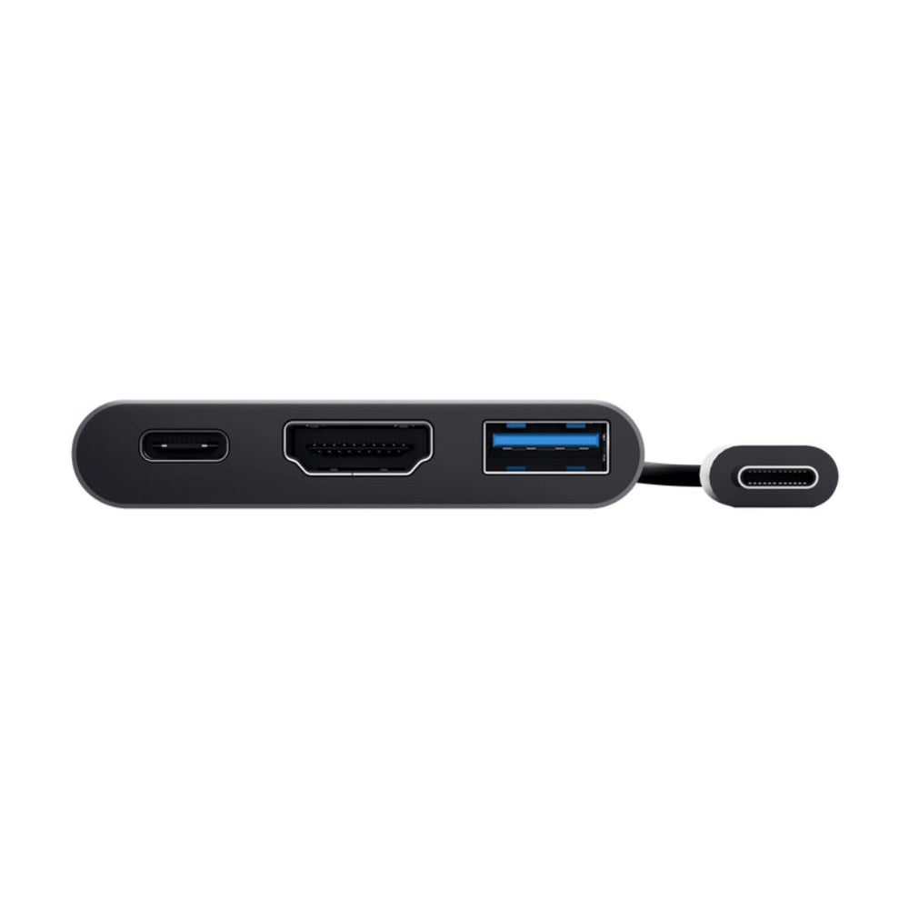 Trust adaptador 3-en-1 multipuerto USB-C-HDMI y-Tipo C - 23772