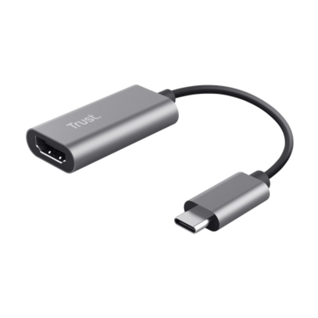 Trust adaptador USB-C a HDMI  Ultra HD 4K multicanal - 23774