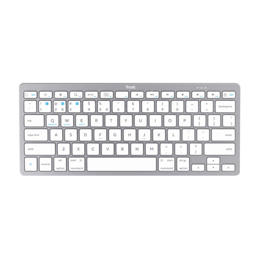Trust teclado ES bluetooth inalambrico ultrafino para PC, ordenador portatil, tableta y smartphone - 24654