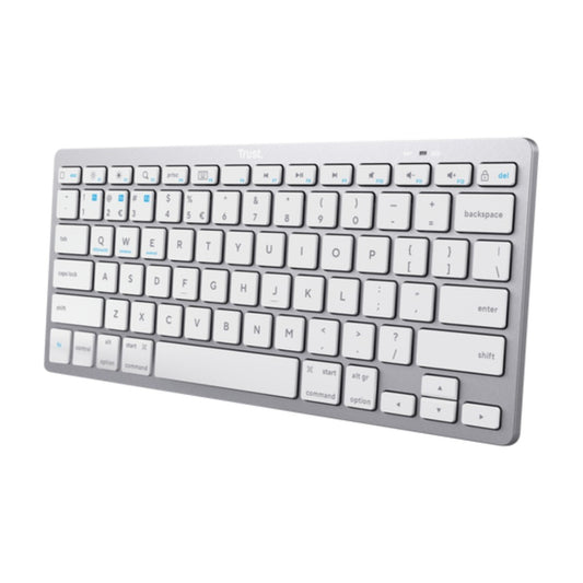 Trust teclado ES bluetooth inalambrico ultrafino para PC, ordenador portatil, tableta y smartphone - 24654