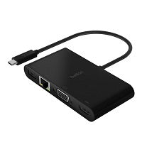 Belkin - Adaptador de carga y multimedia - USB-C