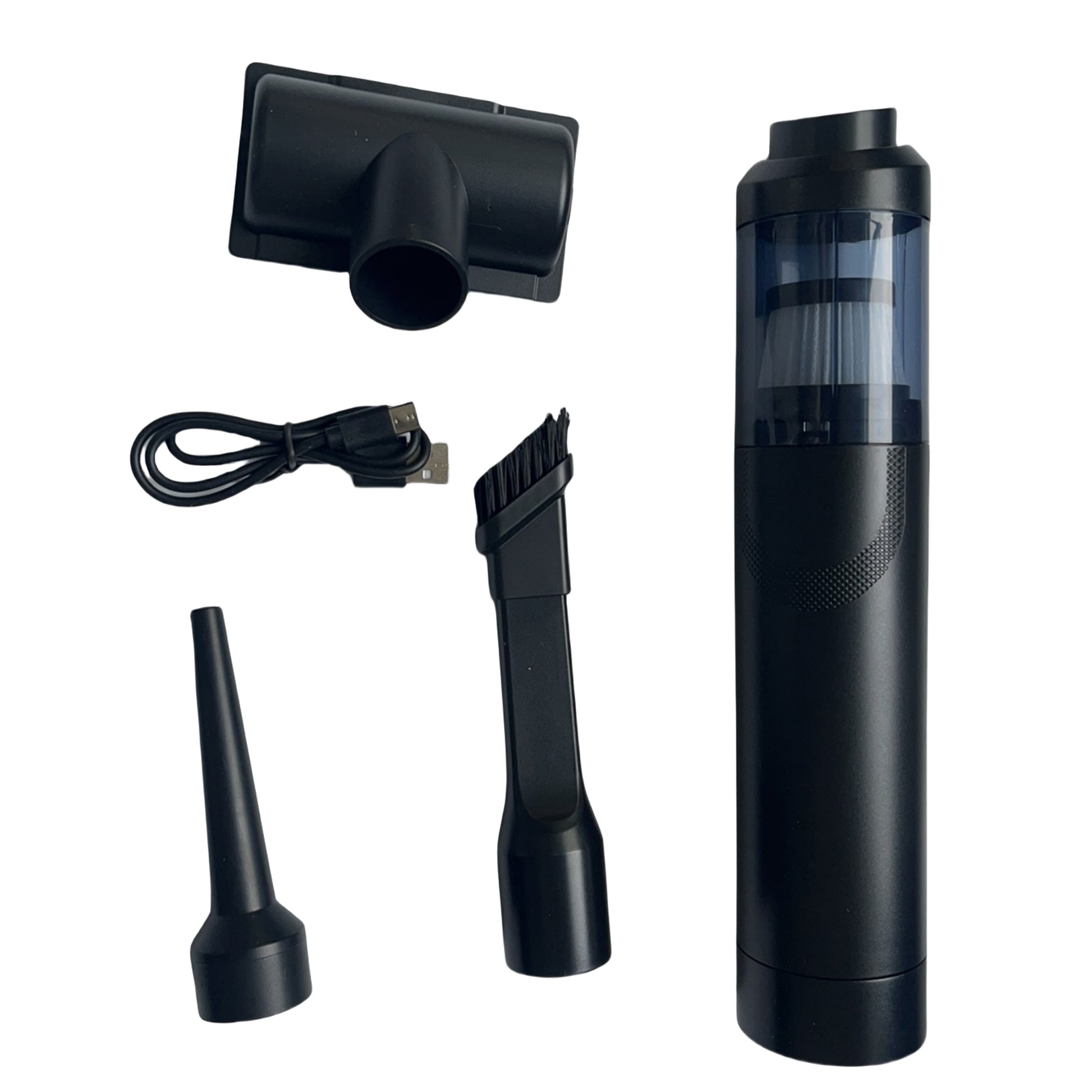 Detalle del aspirador Xtech XTA-810 con sus accesorios