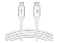 Belkin BOOST CHARGE - Cable USB - 24 pin USB-C (M) a 24 pin USB-C (M)