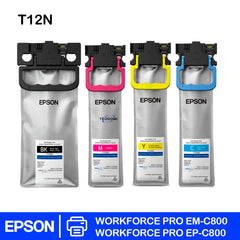 Paquete de tinta pigmentada Epson T12N100 de alta capacidad