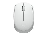 Logitech M170 Wireless Mouse, Ambidextrous, Off-white - Ratón - diestro y zurdo