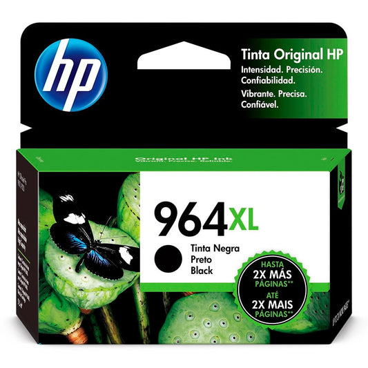 HP cartucho tinta 964XL negro alto rendimiento 3JA57AL