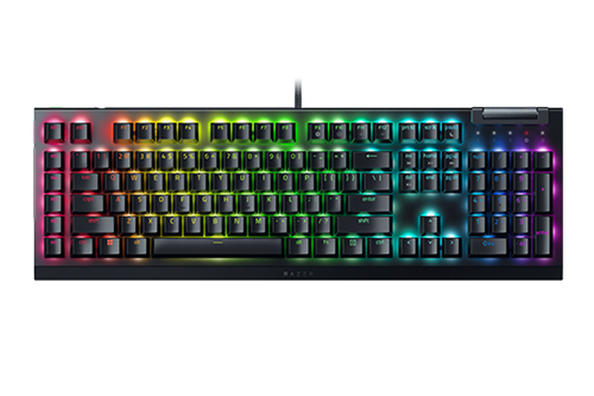 Razer BlackWidow V4 X: teclado gaming con switches hot-swappable y conectividad USB