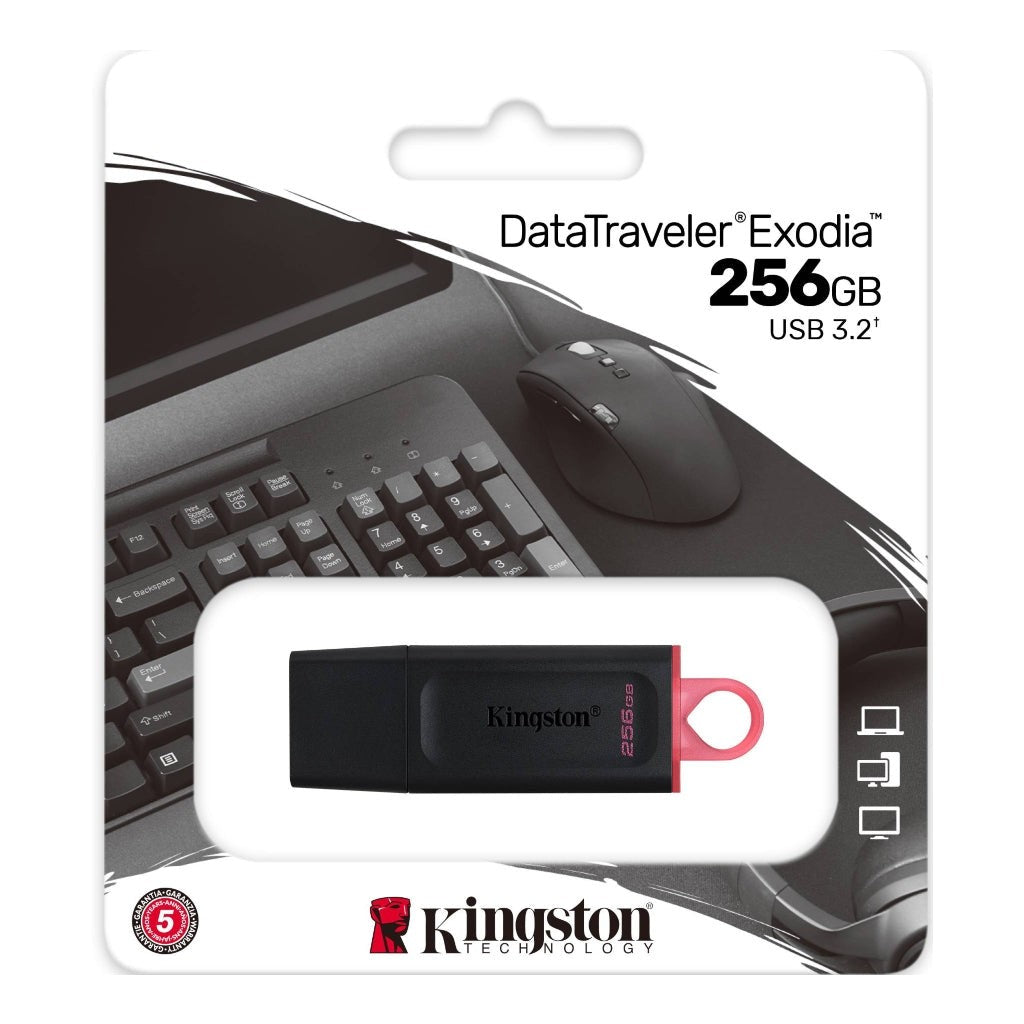 Kingston usb data traveler exodia USB 3.2 128GB negro turquesa - DTXS/128GB