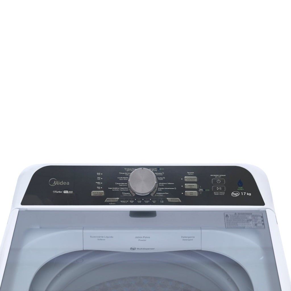 Midea lavadora carga superior xtreme Save blanca 17Kg MA500W170/W-CA
