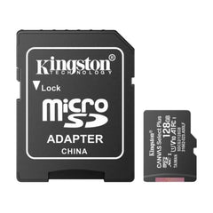 Kingston tarjeta de memoria 128GB SDXC Canvas Go Plus Gen4 200MB/s C10 UHS-I U3 V30 - SDG4/128GB